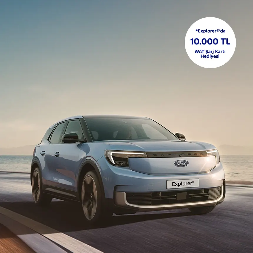 Ford Explorer BEV 2026 model SUV kasa tipi sıfır araç görseli