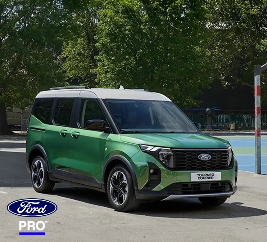 Ford E-Tourneo Courier 2026 model MPV kasa tipi sıfır araç görseli